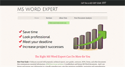 Desktop Screenshot of mswordexpert.com
